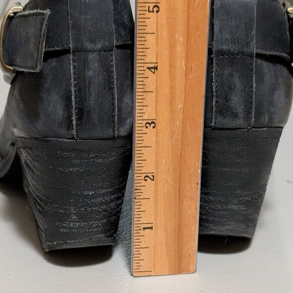 Jeffrey Campbell Ibiza Last Jonas Ankle Booties size 7.5 destressed pointed toe - Picture 4 of 11